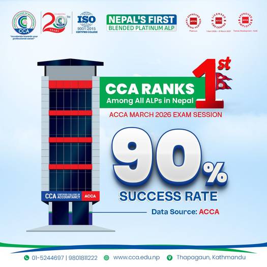 CCA Achieves Rank 1 Position Among ALPs in Nepal with Strong ACCA Performance