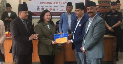 Garima Thapa of Modern School/College Secures First Position in Province-Level Startup Business Presentation Competition
