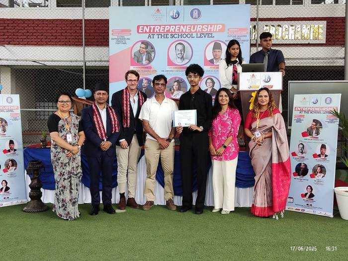 Swostishree Gurukul Concludes an Interaction Session on Entrepreneurship at the School