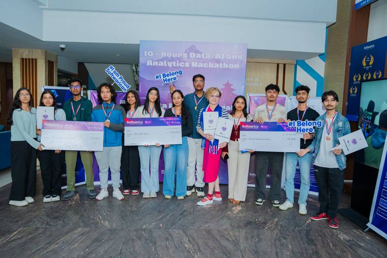 Softwarica College and Institute of Analytics Conclude ‘Data for Good Nepal’ Hackathon
