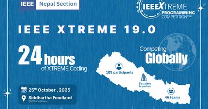 Nepali Teams Shine at IEEE Xtreme 19.0: Two Teams Rank in Global Top 100