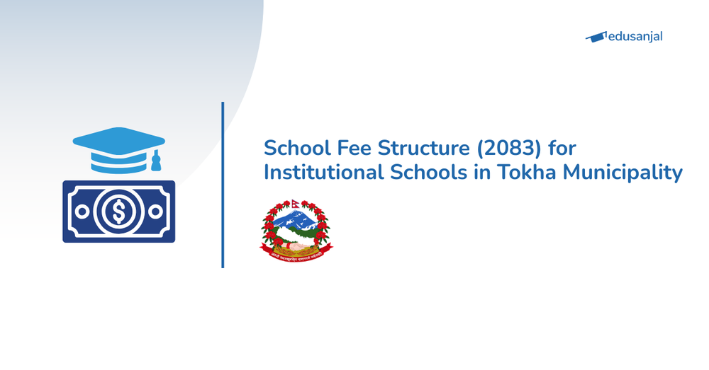 School Fee Structure (2083) for Institutional Schools in Tokha Municipality
