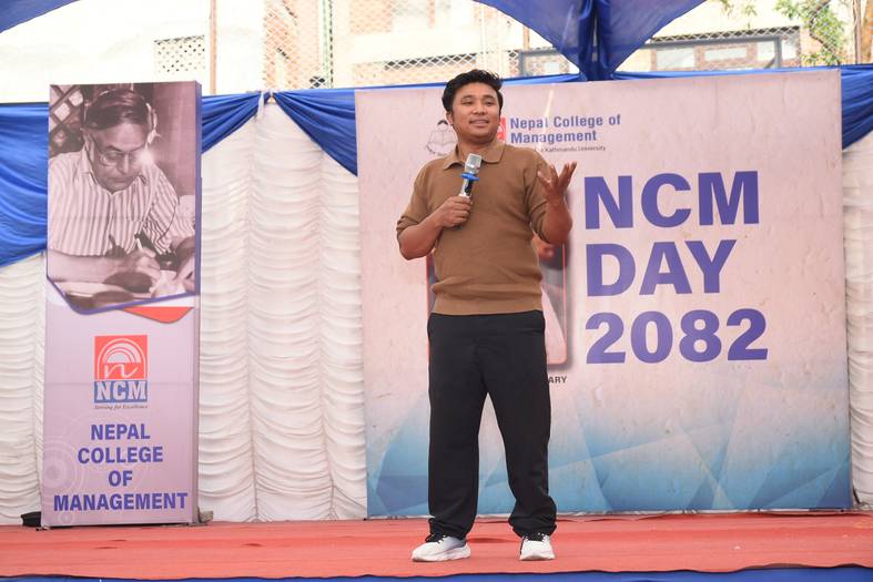 NCM Day Concludes with a Captivating Performance by Comedian Aayush Shrestha