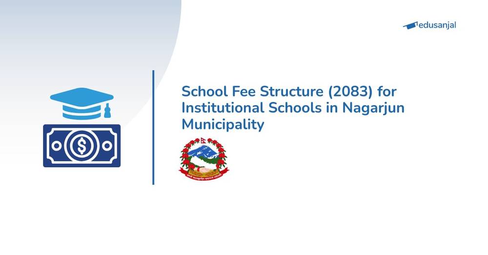 School Fee Structure (2083) for Institutional Schools in Nagarjun Municipality
