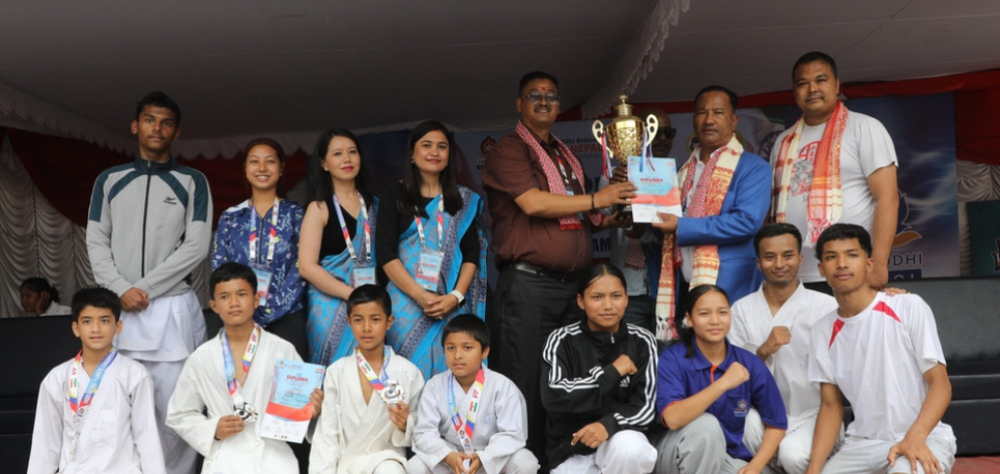Samriddhi School Crowned Team Champion at Indo-Nepal Karate Championship