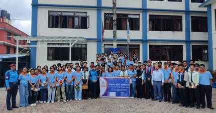 KIST College Partners with Nepal Police for Student Drug Awareness Session