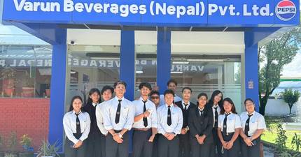 KIST College Organizes Industrial Visit to Varun Beverages Nepal for BBA Students