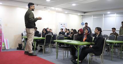 Business Model Canvas and Marketing session successfully held at IMS Hult Prize