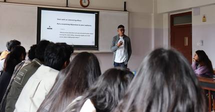 Hult Prize at Khwopa College of Engineering Conducts Storytelling and Perfect Pitch Programme 2025/26