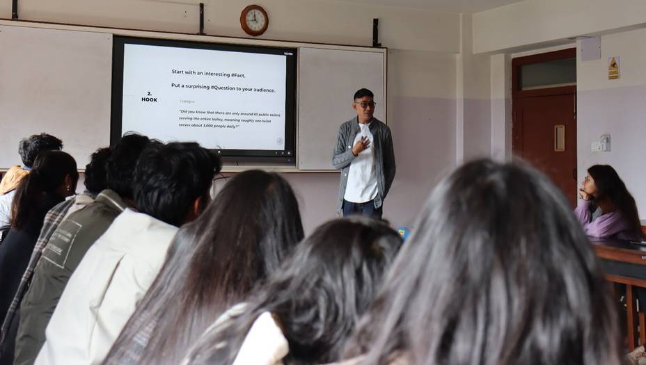 Hult Prize at Khwopa College of Engineering Conducts Storytelling and Perfect Pitch Programme 2025/26