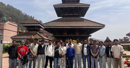 KIST College Field Visit on Sociology: BIM 7th Semester to Banepa and Panauti Museum