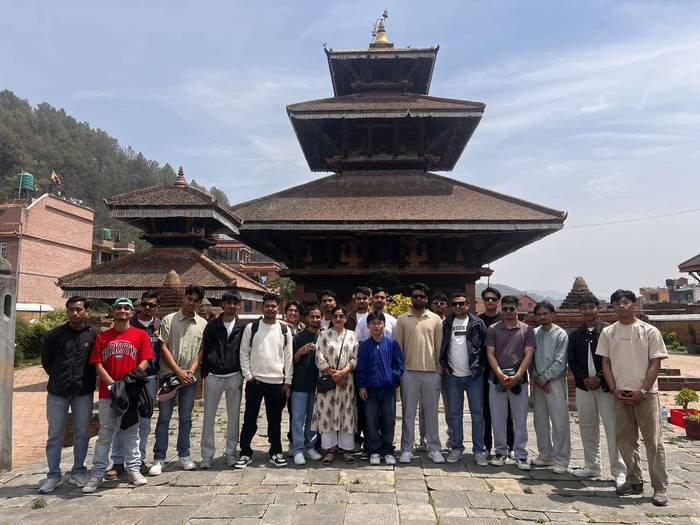 KIST College Field Visit on Sociology: BIM 7th Semester to Banepa and Panauti Museum