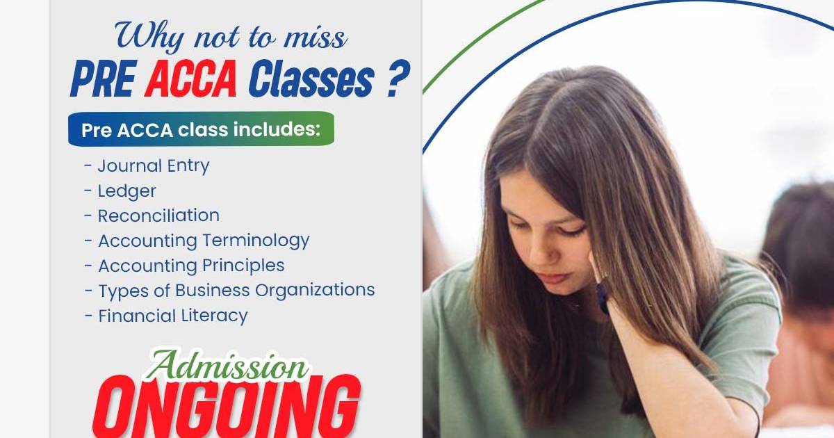 Why Take PreACCA Classes at CCA? Edusanjal