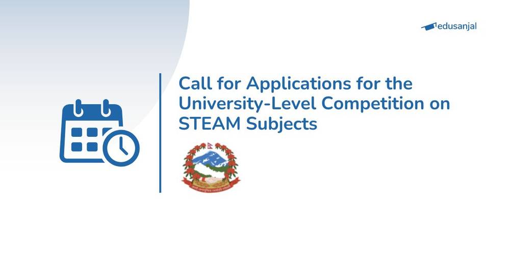 Call for Applications for the University-Level Competition on STEAM Subjects