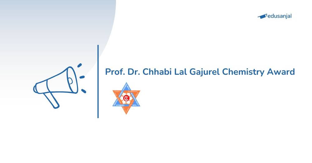 Prof. Dr. Chhabi Lal Gajurel Chemistry Award