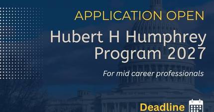 AY 2027-28 Hubert H. Humphrey Fellowship Program