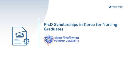 Ph.D Scholarships in Korea for Nursing Graduates