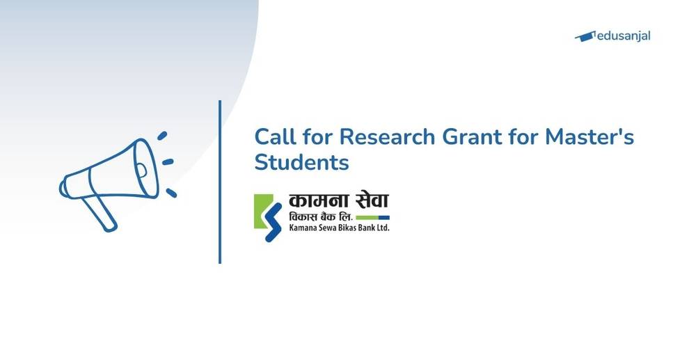 Kamana Sewa Bikas Bank Calls for Research Grant for Master's Students