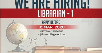 Vacancy for Librarian at IIMS College