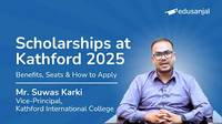 Scholarships at Kathford: Benefits, Seats and How to Apply