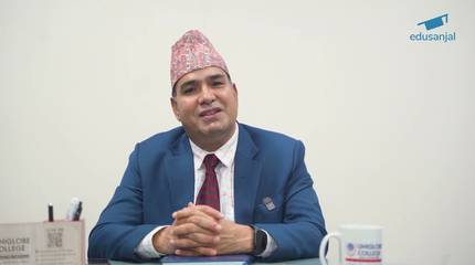 Why Choose Uniglobe College? Insights from Principal Dr. Nar Bahadur Bista