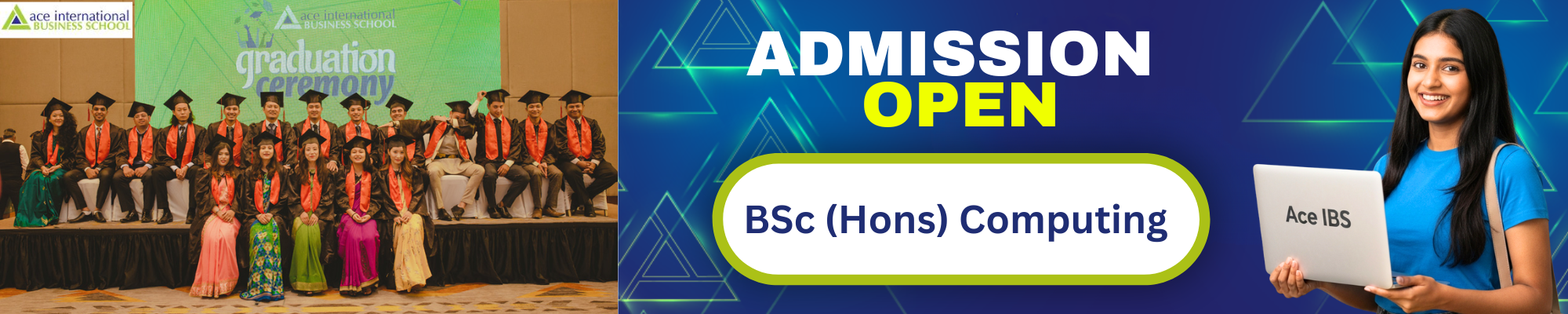 Admission Open for BSc (Hons) Computing at Ace International Business School