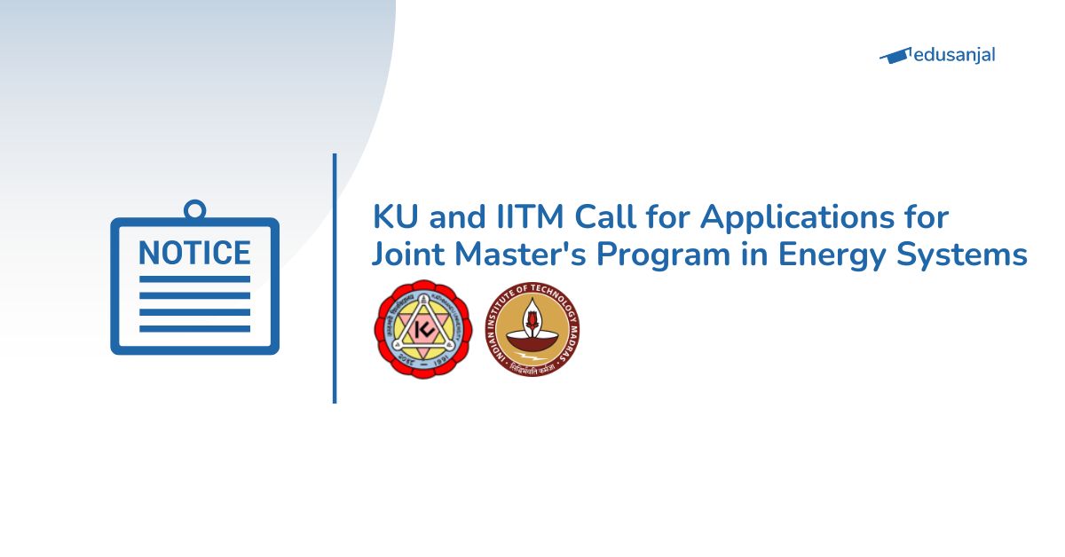 KU and IITM Call for Applications for Joint Master's Program in Energy Systems 2026