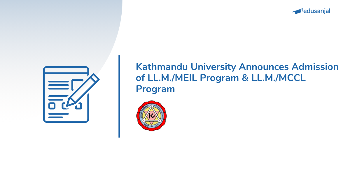 Kathmandu University Announces Admission of Two-Year Master’s Degree Programs 2026 Intake