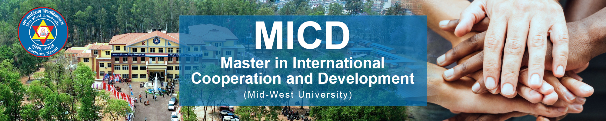 Admissions Open for Master in International Cooperation and Development (MICD): Mid-West University