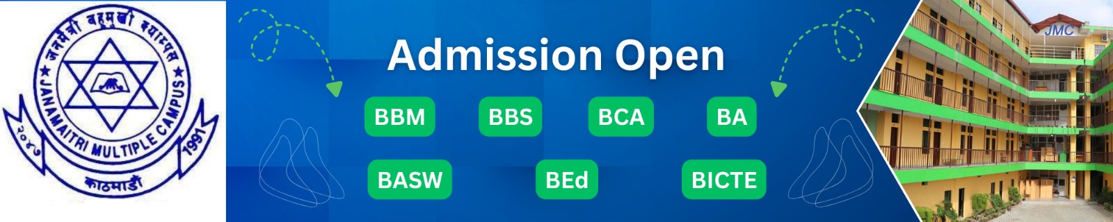 Admission Open for Bachelor Programs at Janamaitri Multiple Campus
