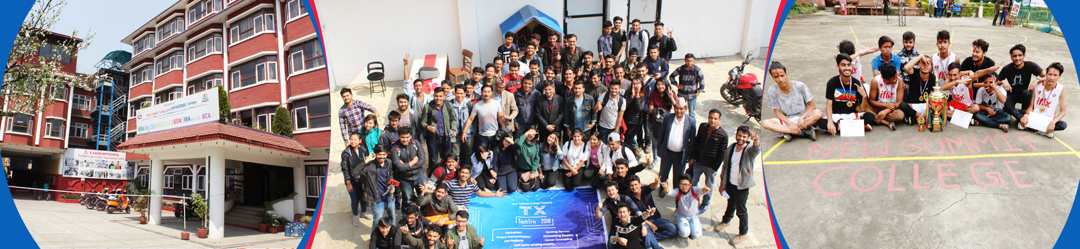 New Summit College, Shantinagar Gate, Tinkune,, Kathmandu